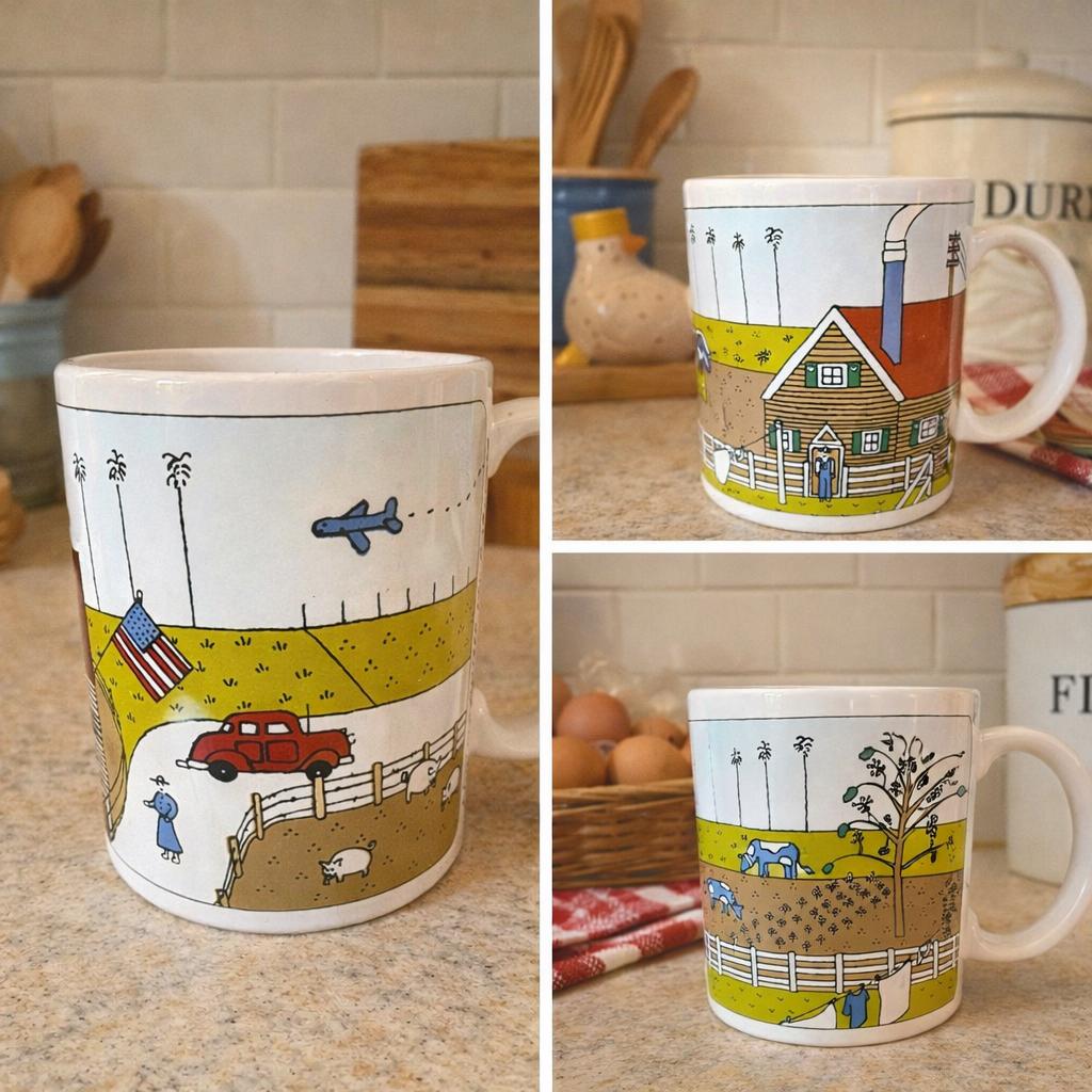 Tasse à café en céramique amusante Vintage San ancisco