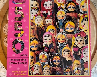 85’ 550 Piece Russian Nesting Dolls Unopened Jigsaw Puzzle