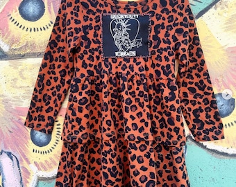Kids Punkybutt patch dress- 3T