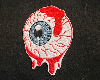 Geborduurde Bloody Eyeball-patch