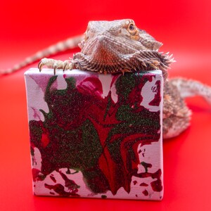 Festive Animal Painting by Bearded Dragon