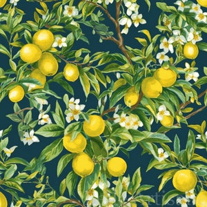 Digital Paper - Lemons - SEAMLESS