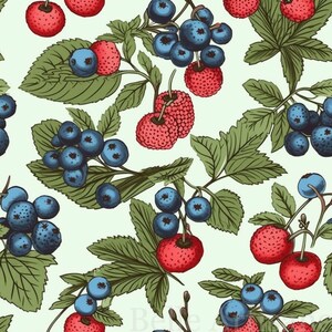 Digital Paper - Berries - SEAMLESS