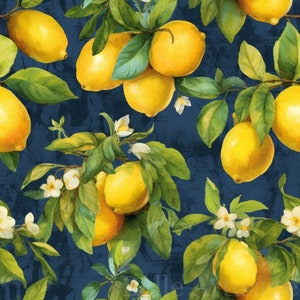 Digital Paper - Lemons - SEAMLESS