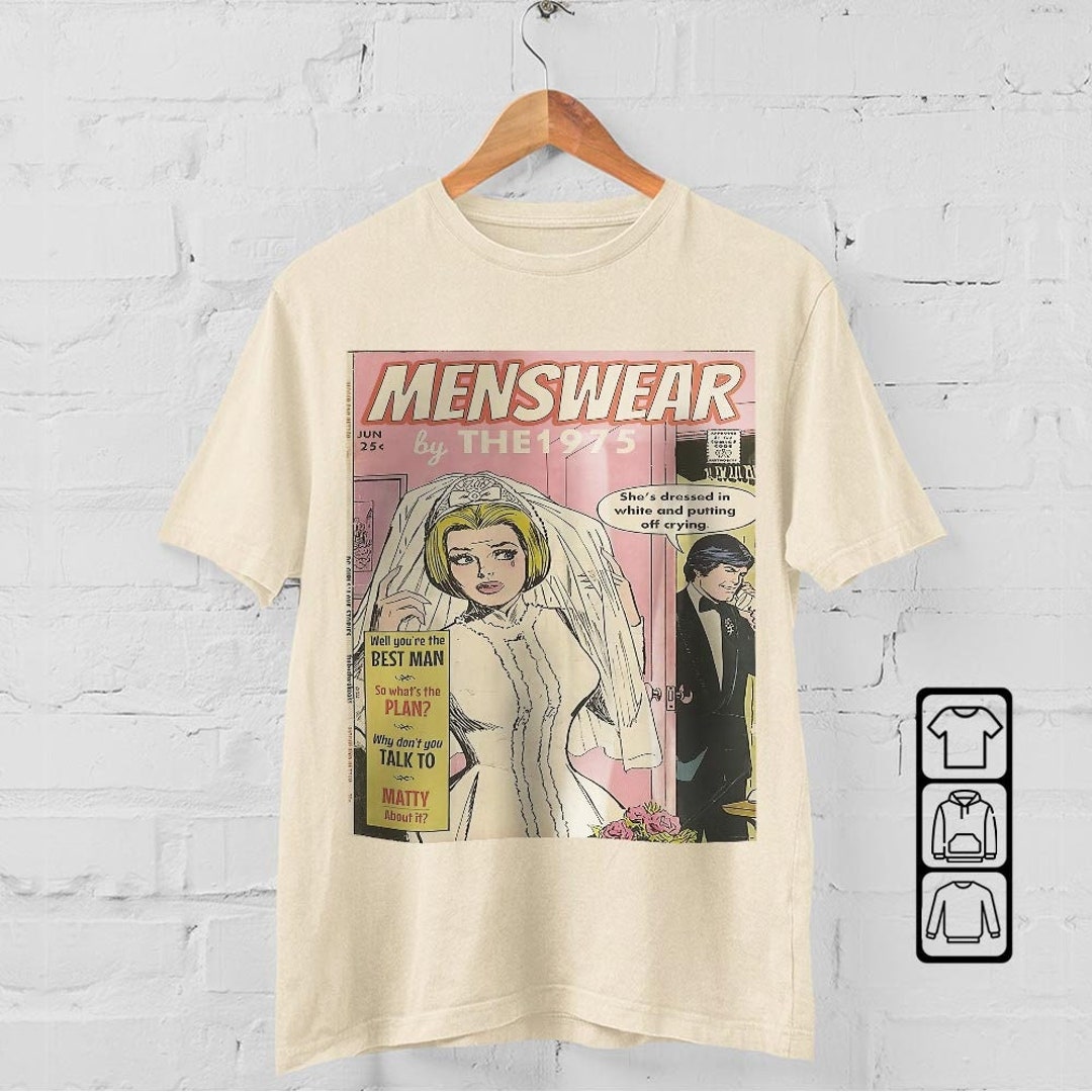 Menswear the 1975 Shirt Retro Vintage 90s Hip Hop Graphic Tee Etsy