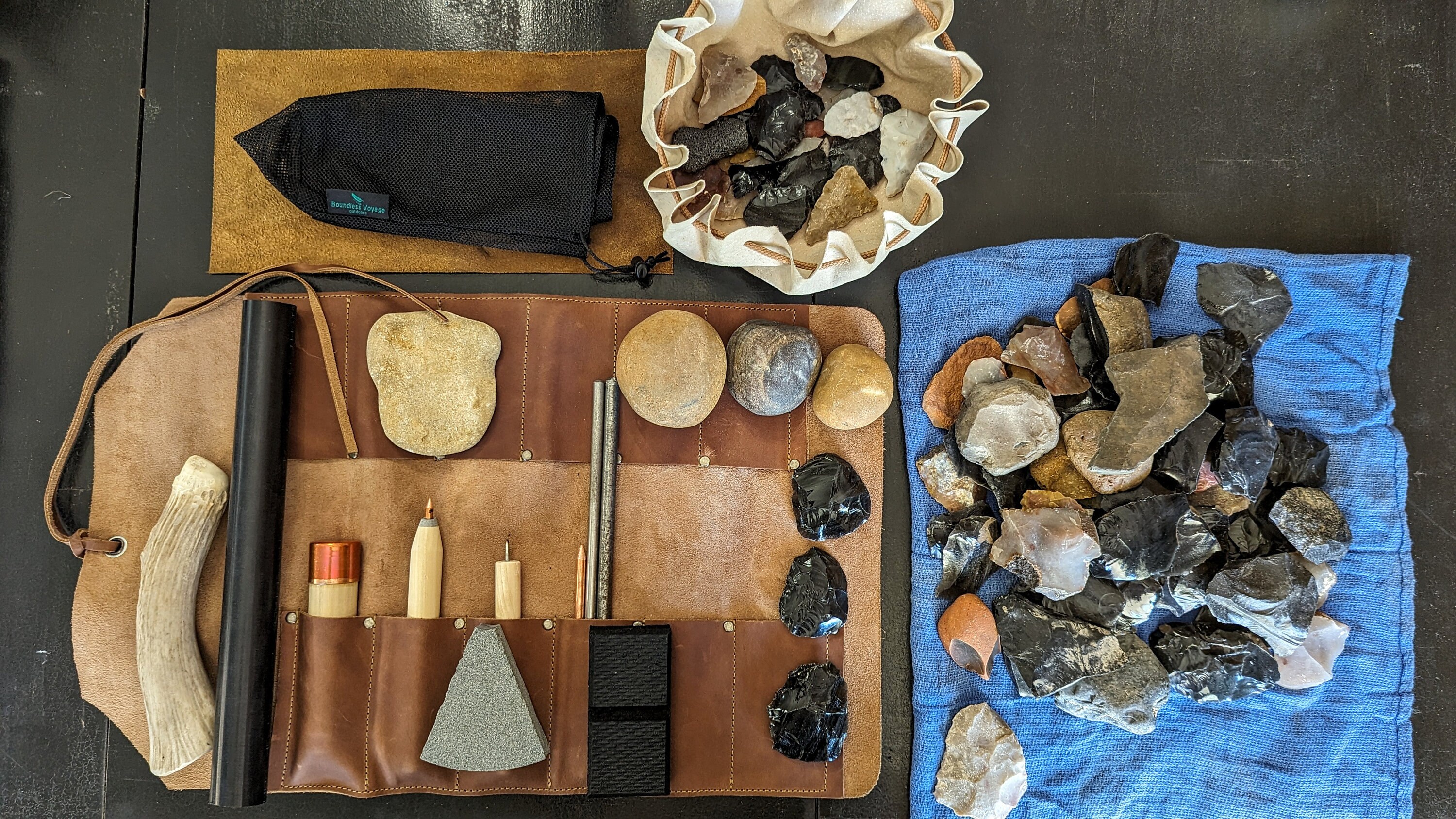 Knapwrap Flint-knapping Field Kit 