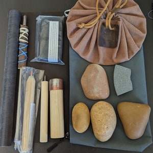 Kit de campo para tallar pedernal KnapWrap