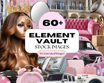 Pink PNG Images, AI Stock Photos Girls, PLR Digital Products, Girl Boss Aesthetic, Website Ai Photos, Lash Graphic Elements