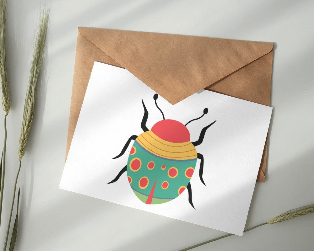 Colorful Bug Clipart Pngs: Bee, Moth, Dragonfly (digital Download) - Etsy