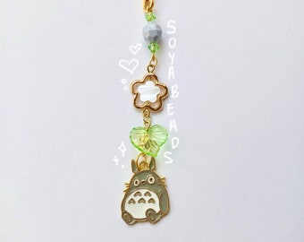 Cute Totoro Studio Ghibli Inspired Phone Charm / Keychain / READ DESC!!