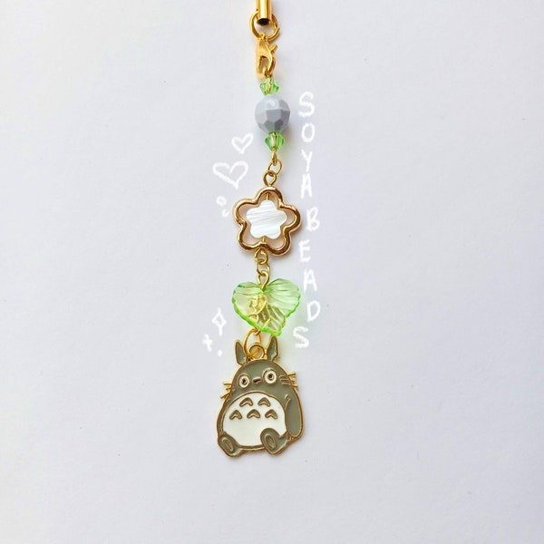 Cute Totoro Studio Ghibli Inspired Phone Charm / Keychain / READ DESC!!