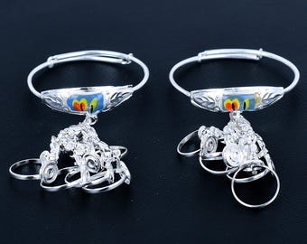 Silver/Gold Baby Bangle