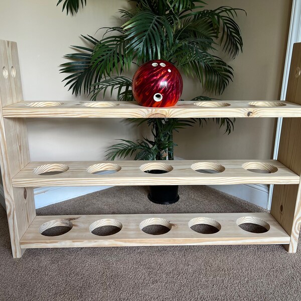 Bowling Ball Rack Etsy