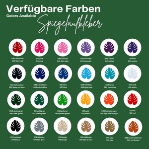 Spiegelaufkleber wow Personalisierter Spiegel Sticker Spiegeltattoo Badezimmer Aufkleber Bild 6