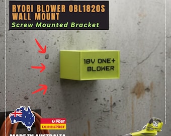Ryobi OBL1820S Blower Wall Mount | 18V ONE+ Tool Organizer