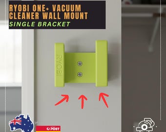 Ryobi One+ Vacuum Cleaner Wall Mount | LD ToolForge | 3D Printed Holder | Space Saving Storage | Ryobi Storage and Tools | Garage Organiser