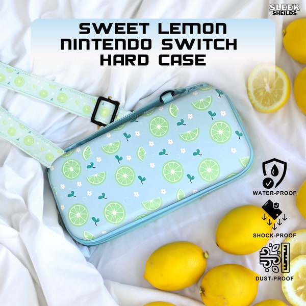 The Sweet Lemon Bag, Nintendo Switch/Lite Console Storage Bag Protective Shell Hard Case Cover for Nintendo Switch Carrying Bag Game
