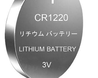 5pcs 3V battery lithium CR1220 DL1220 LM1220 ECR1220 1220 button for watch toys computer calculator control CR 1220 3V lithium coin battery