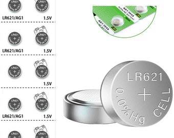 10pcs AG1 LR621 364 164 531 SR621 SR621SW SR60 CX60 button battery for watch toys remote cell coin batteries control book