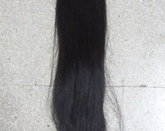 Raw Indian Straight Human Hair Wefts from India.