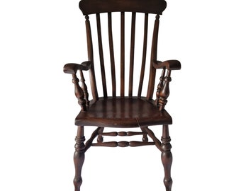 Antique Windsor wooden Armchair furniture