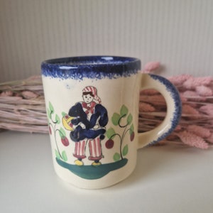 French  Vintage  coffee  mug