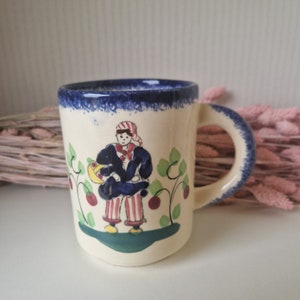 French Vintage coffee mug