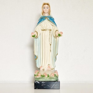 Vintage Mary French religious statue