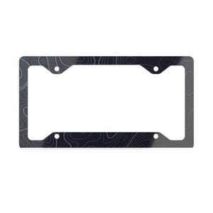Moldura de placa de metal