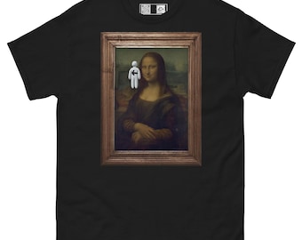 Meccha Chameleon-T-shirt Mona Lisa