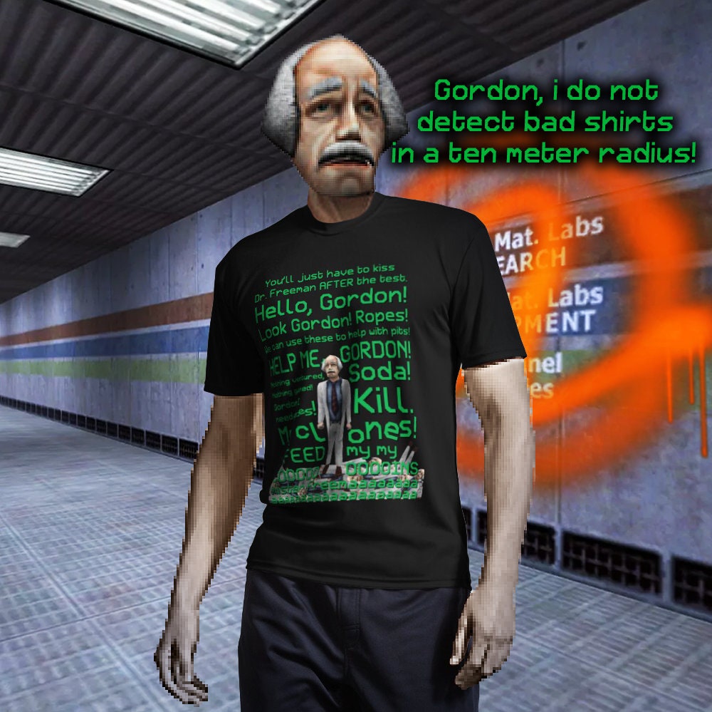 HALF-LIFE2 本&Tシャツ新品未使用 Valve HL2 box art back t-shirt (S-Size) Half-Life 2 ハーフ
