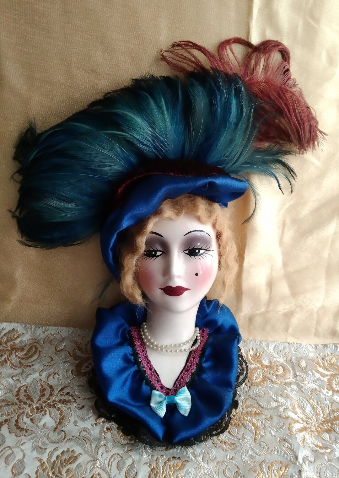 Buy Grande Poupée Ancienne  Chine En Porcelaine émaillée