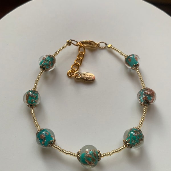 Bracelet en verre de Murano