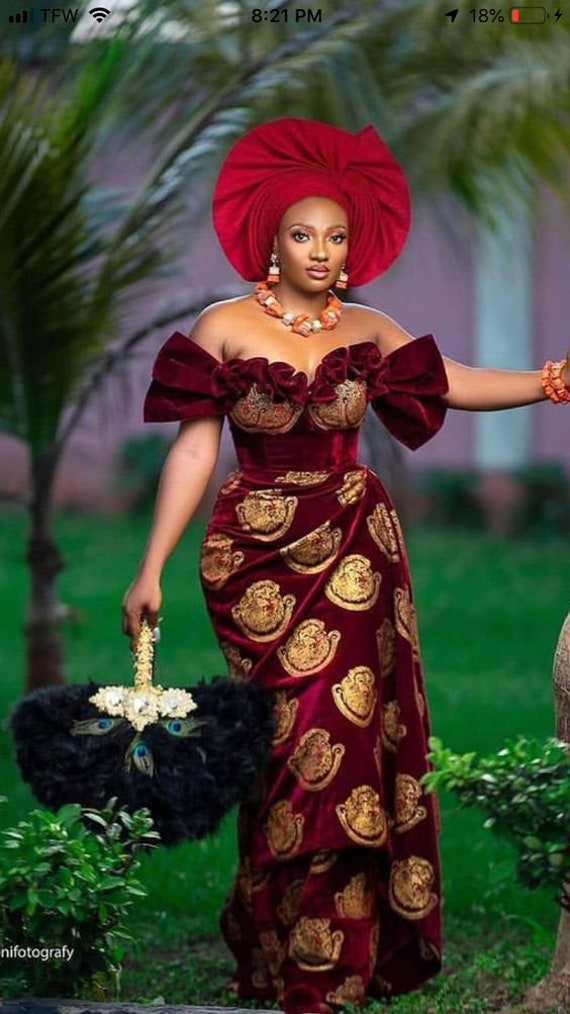 Isi Agu Traditional Couple set, Igbo Traditional Dress,African clothing,  African fashion, Couples wear, Owanbe, Engagement Dress, Photoshoot