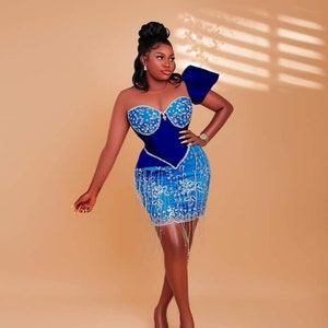 beaded ankara dresses Discover 21 Beaded Ankara and beaded ankara styles ideas