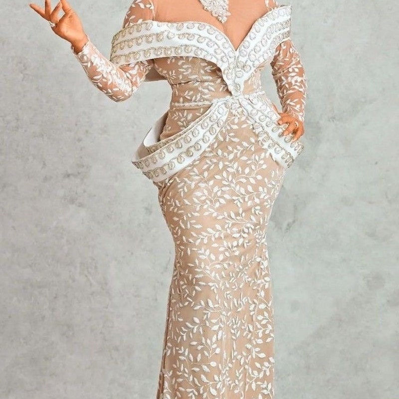 Agrace Dress in True White