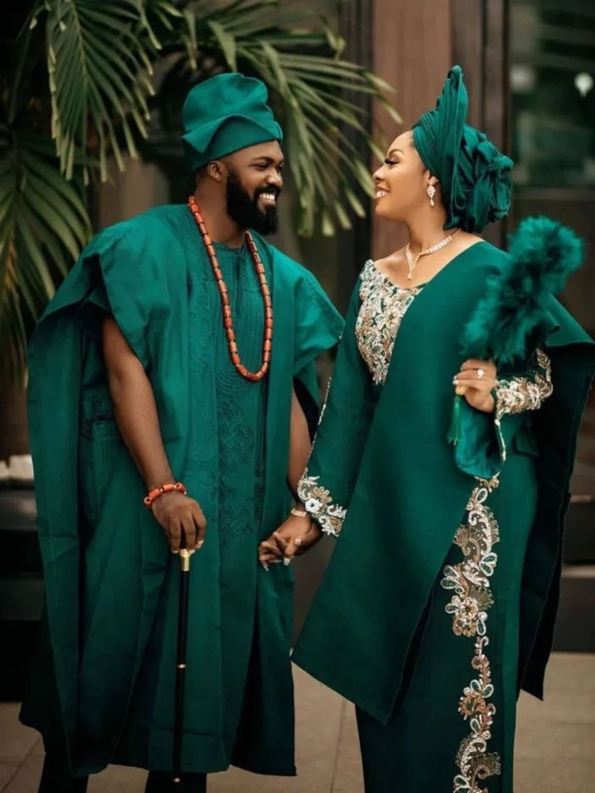 Emerald Green Agbada