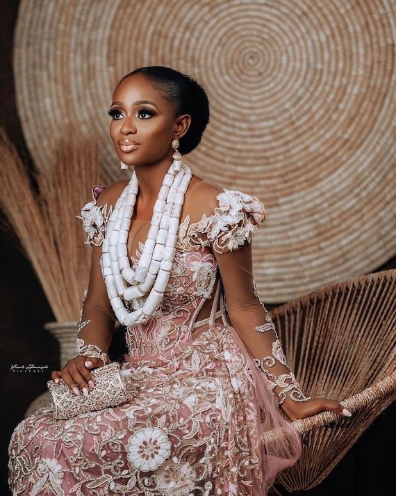 Blush Pink Wedding Dress