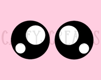 Crochet Plushie Felt Eyes Pattern | Amigurumi Felt Eyes Pattern | Felt Eyes Pattern