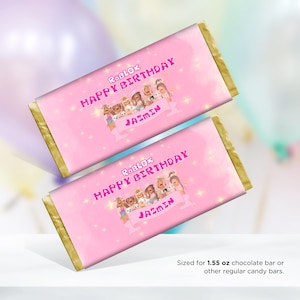 Roblox Girl Chocolate Wrapper Printable, Roblox Girl Chocolate Bar Wrappers, Roblox Candy Bar ...
