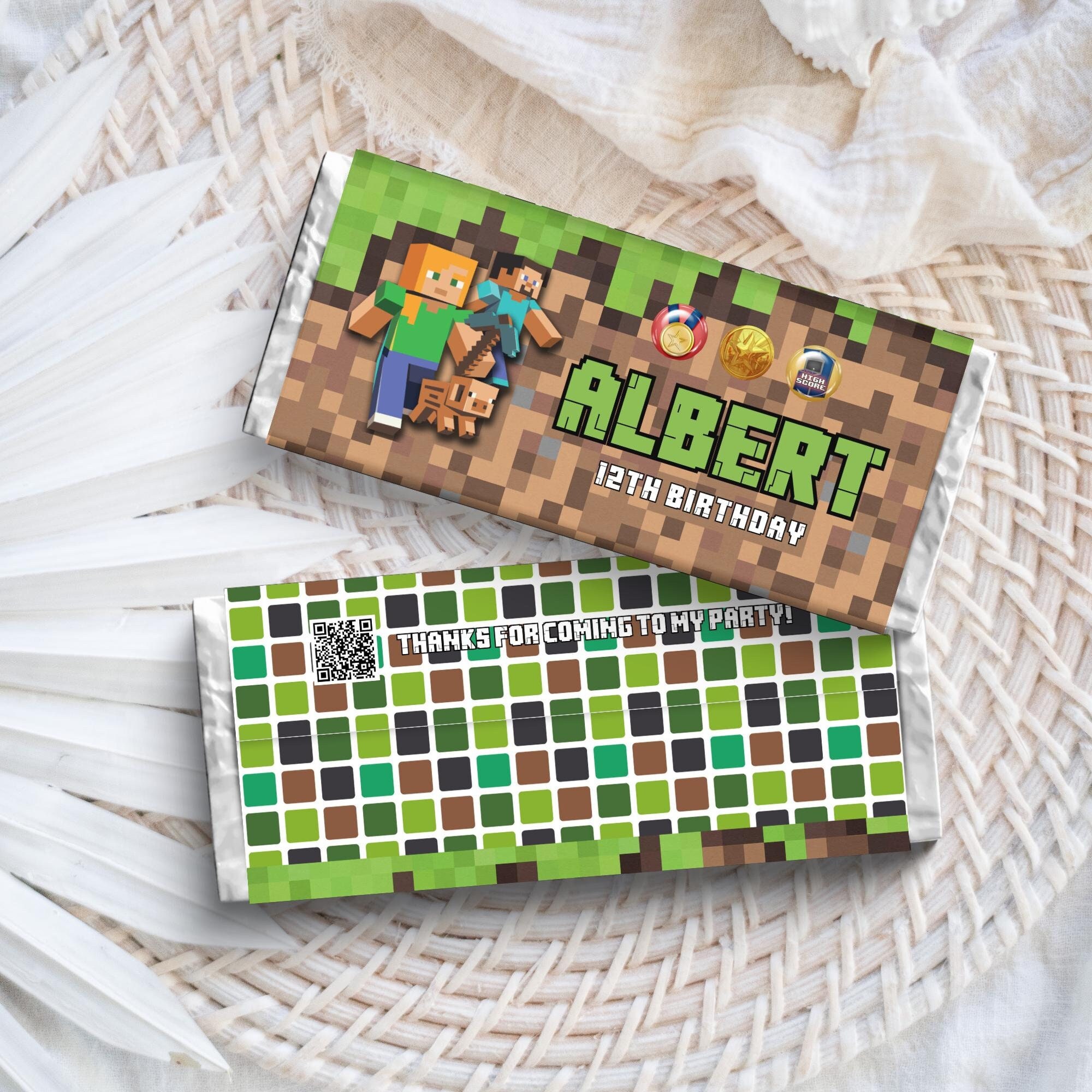 Minecraft Wrapper Printable (Custom)