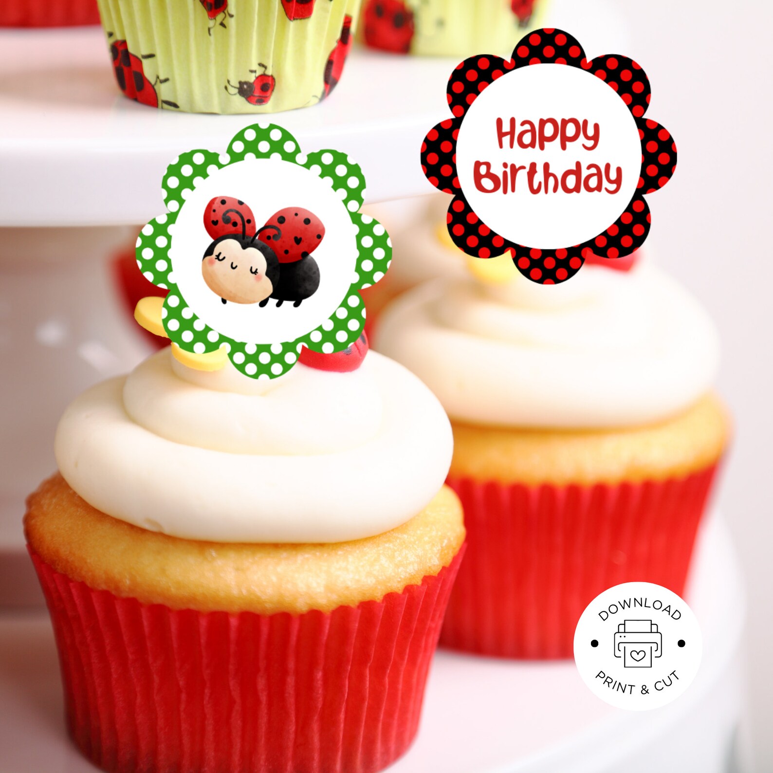 Roblox Girls Party Cupcake Toppers Printable, Roblox Girls Cupcake ...