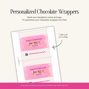 Roblox Girl Chocolate Wrapper Printable, Roblox Girl Chocolate Bar Wrappers, Roblox Candy Bar ...