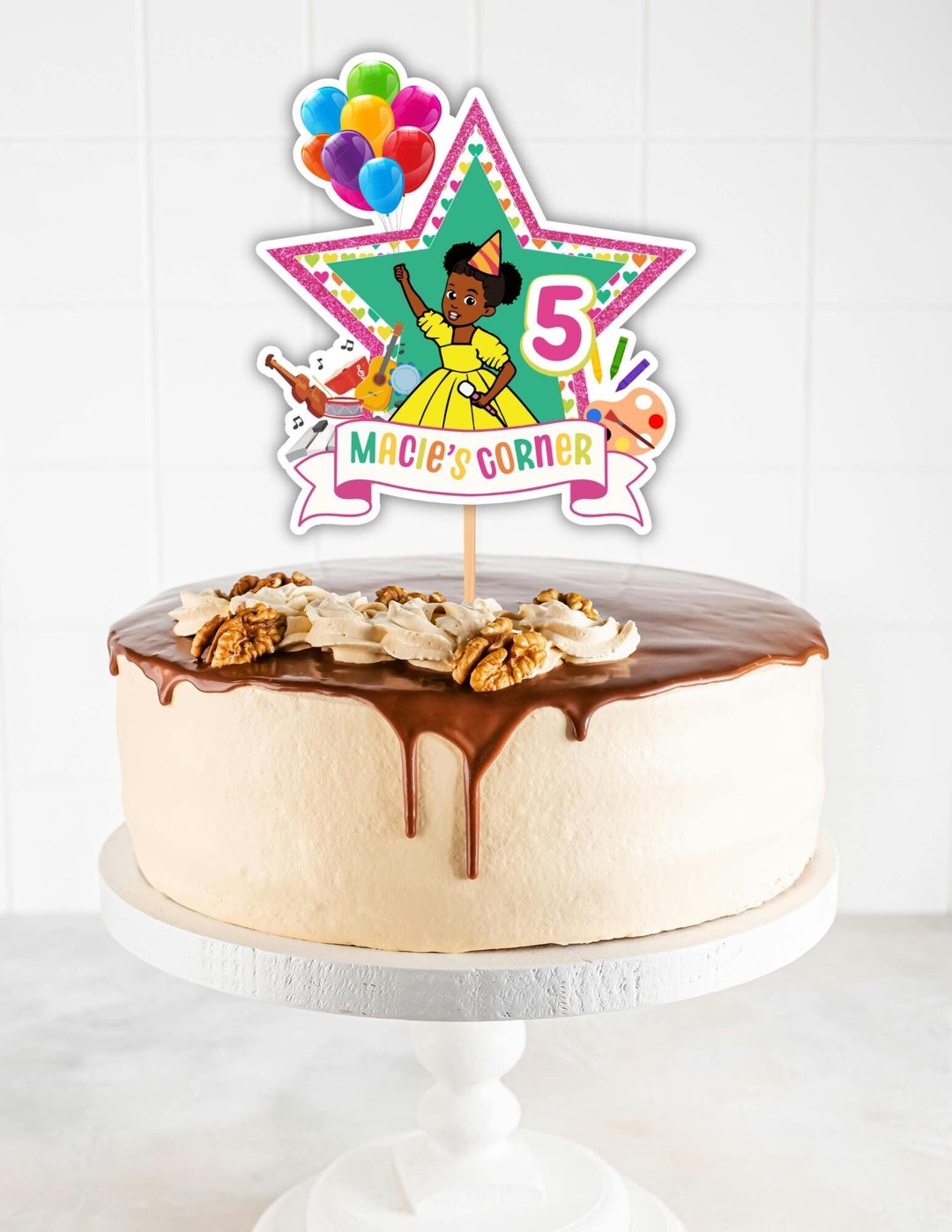 Gracies Corner Cake Topper Printable, Gracies Corner Birthday Cake ...