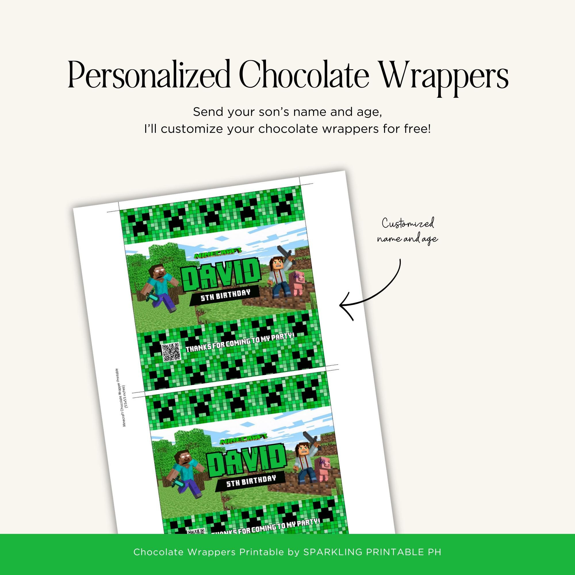 Minecraft Wrapper Duplicate (Printable)