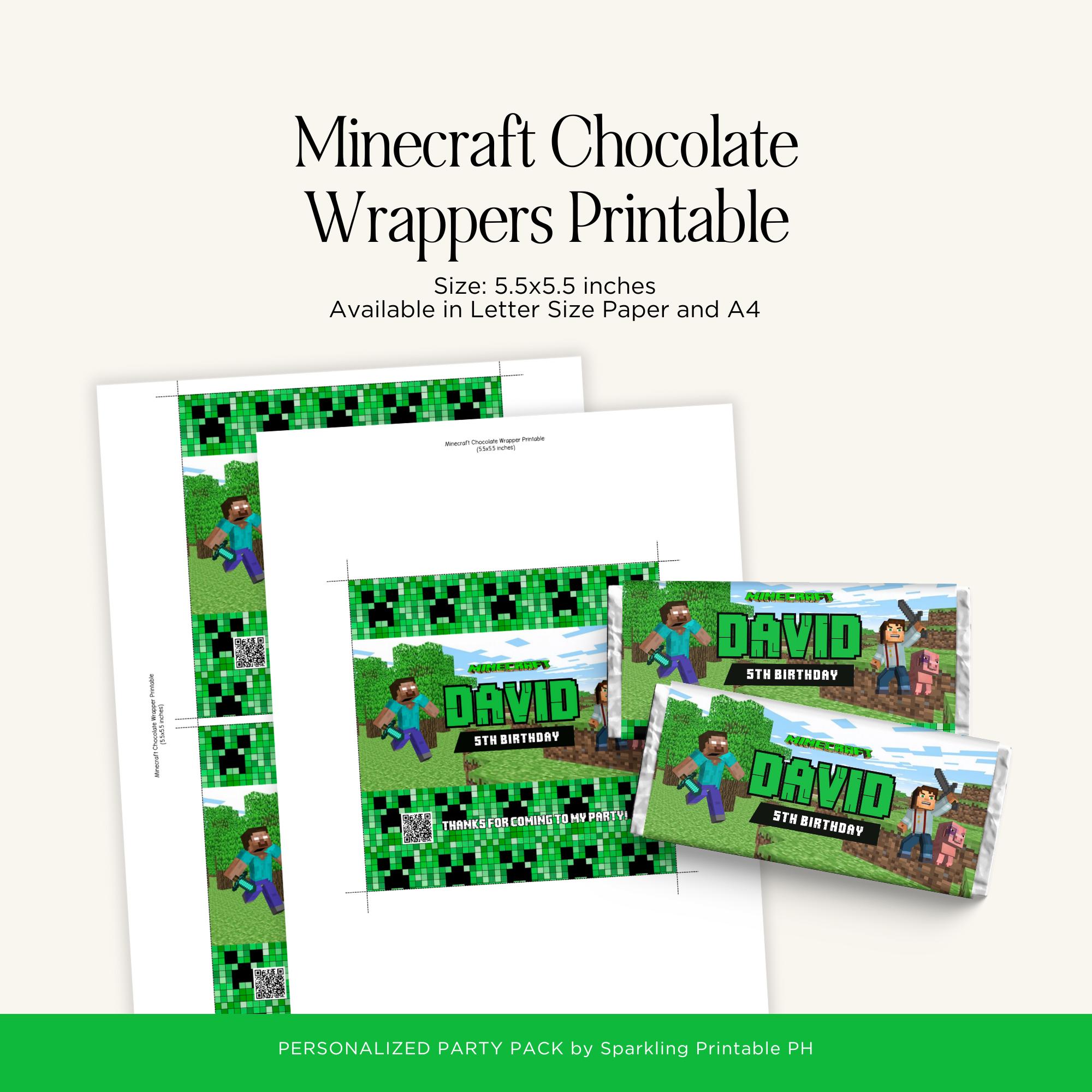 Minecraft Printable Combo - Digital Only