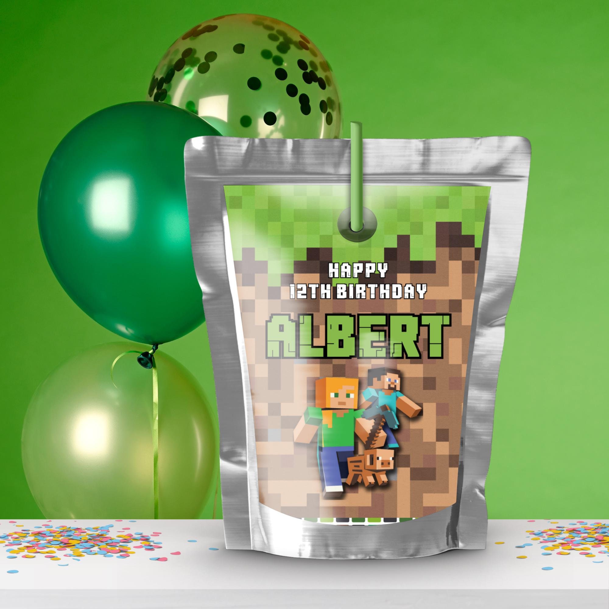 Juice Tags for Birthday
