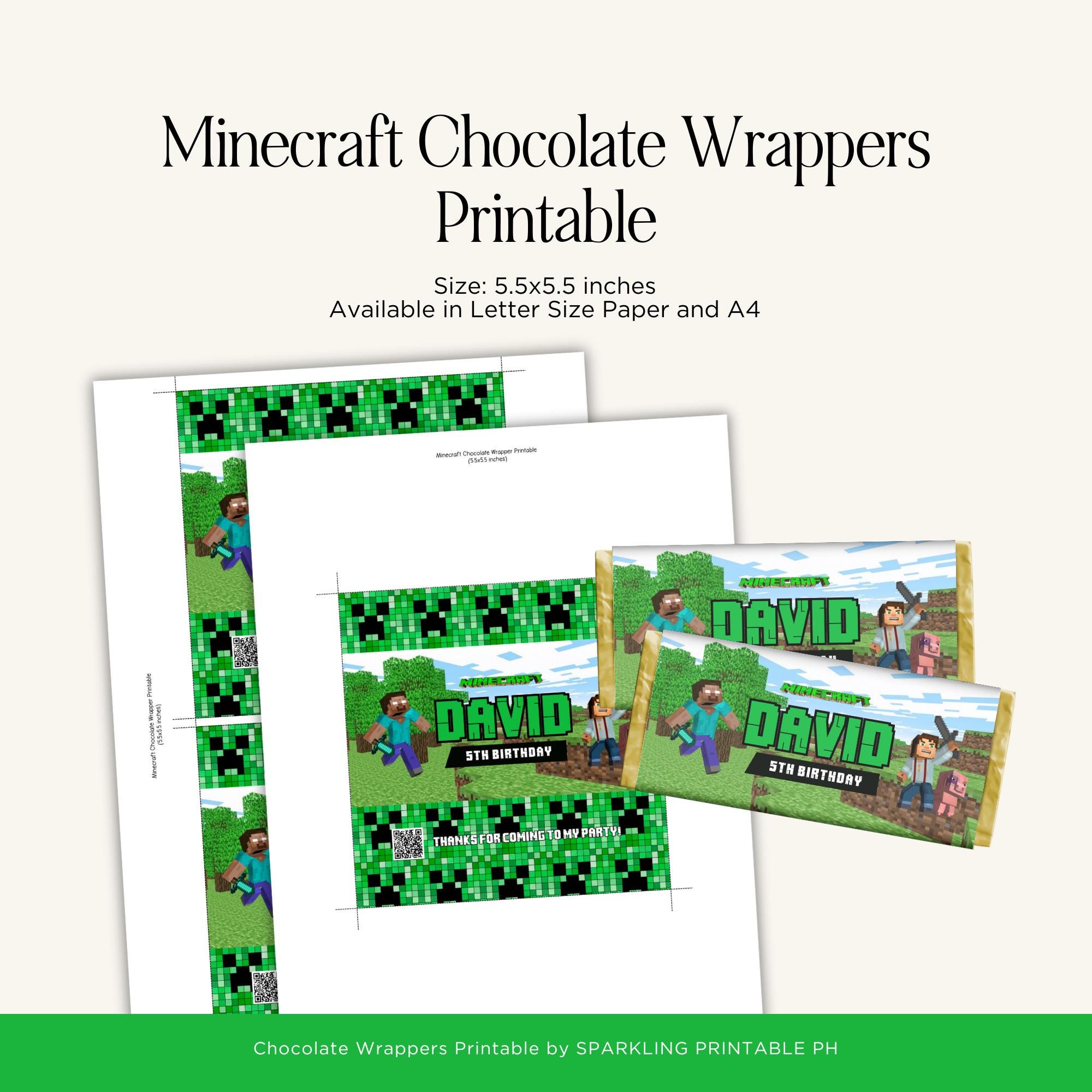 Minecraft Wrapper Duplicate (Printable)