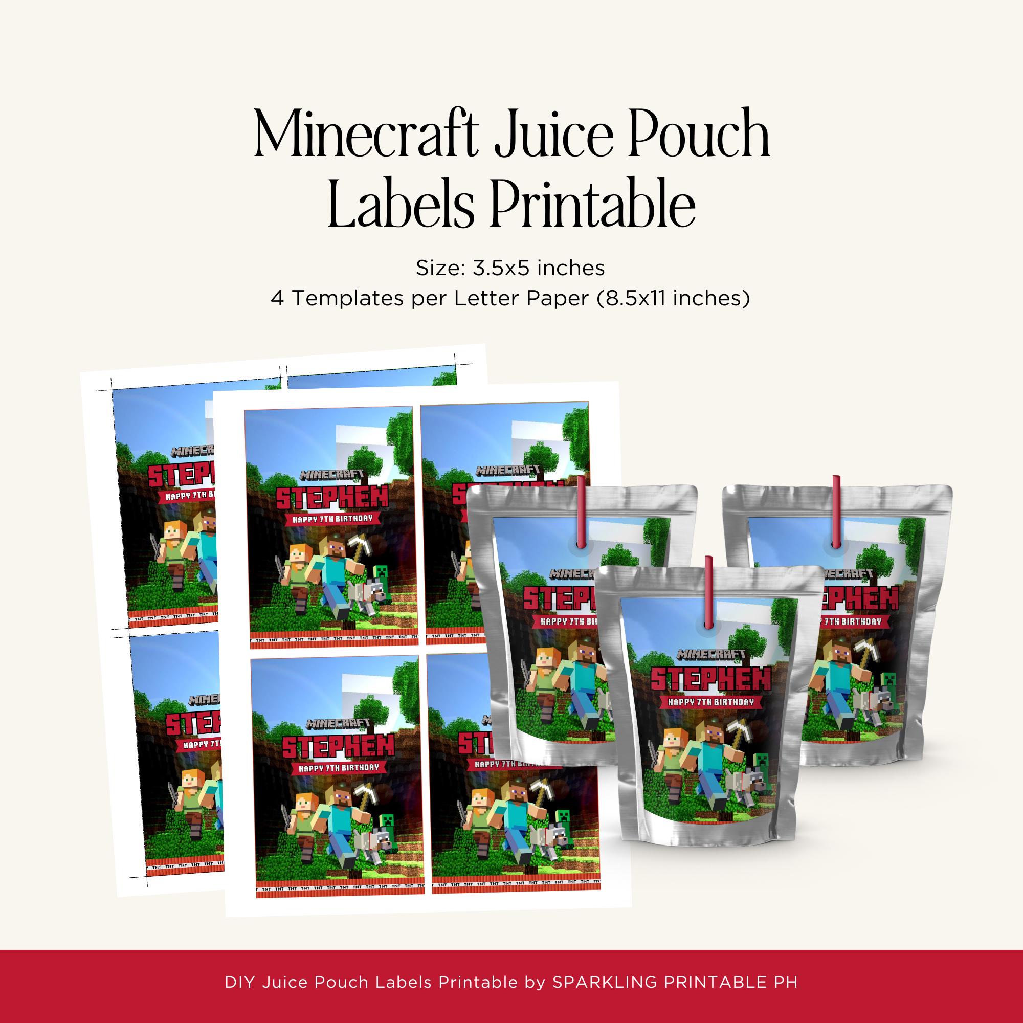 Printable Party Favor