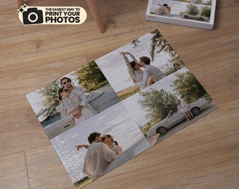 Custom Jigsaw Puzzle with Picture. 1000 Jigsaw Puzzle Photo Personalized as Gift for Family. Jigsaw Puzzles for Adults Gift with Your Photo